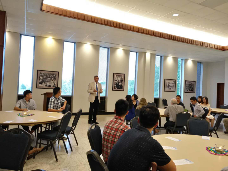 欢迎会（美国新奥尔良大学暑期学习项目）