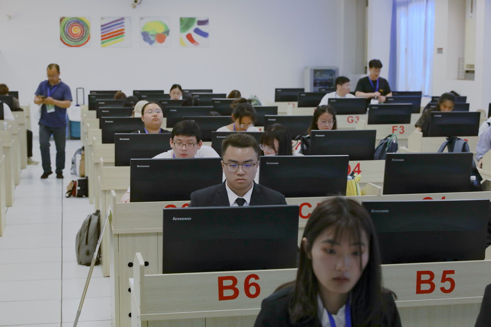 区块链操作比赛现场