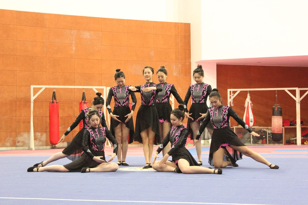 比赛现场-爵士啦啦操