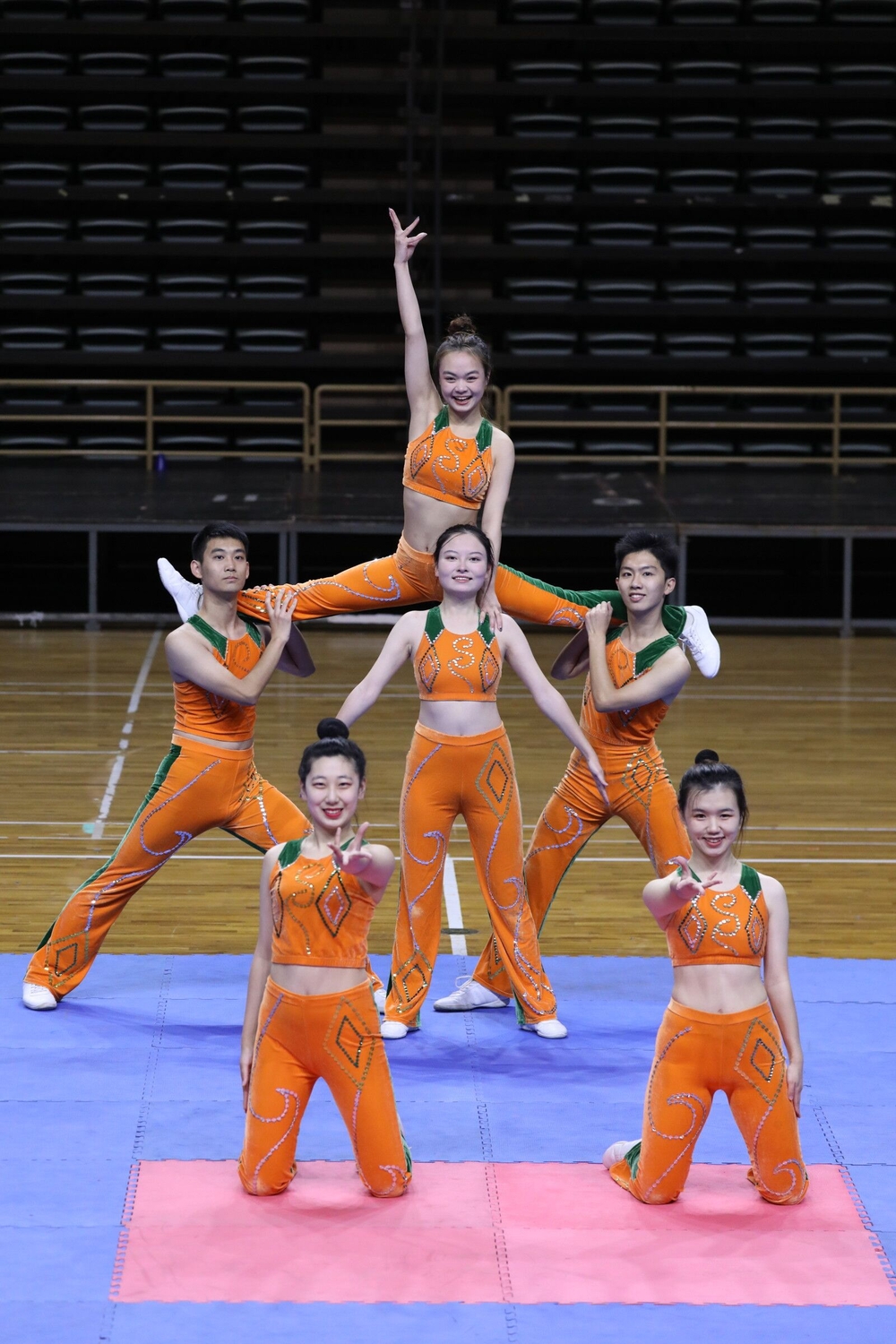 比赛现场-规定五级健身舞蹈