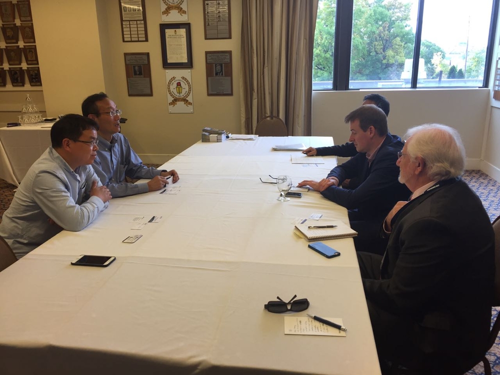 黄有方校长一行与国际航运协会领导会谈