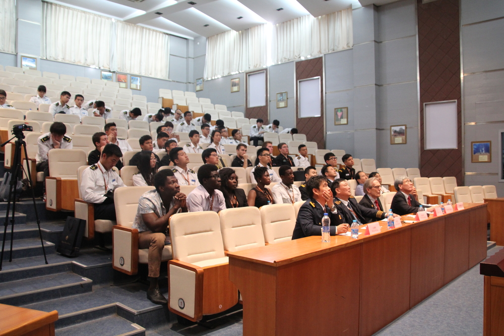 “海员进课堂”活动现场