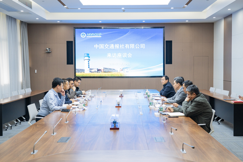 中国交通报社党委委员、副总经理马国栋一行来校访问