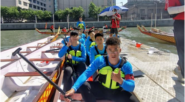 龙舟邀请赛现场