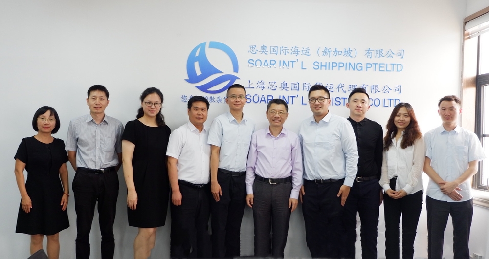 陆靖校长走访上海部分校友企业