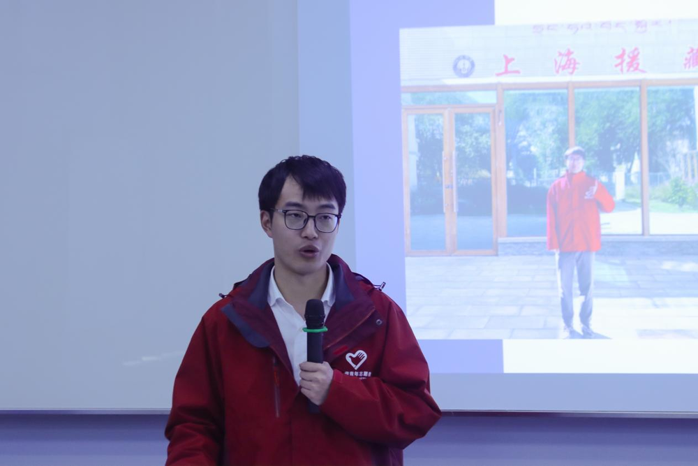 宣讲团成员郑少同分享