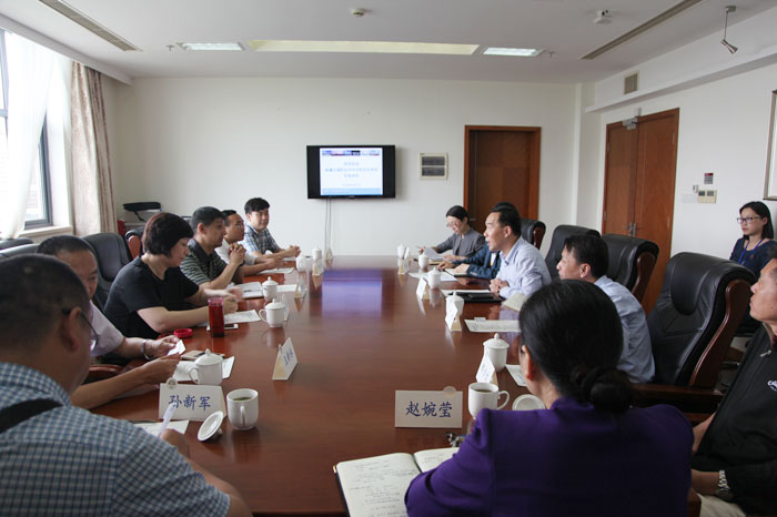 新疆交通职业技术学院帕尔哈提•艾则孜副院长一行来校调研