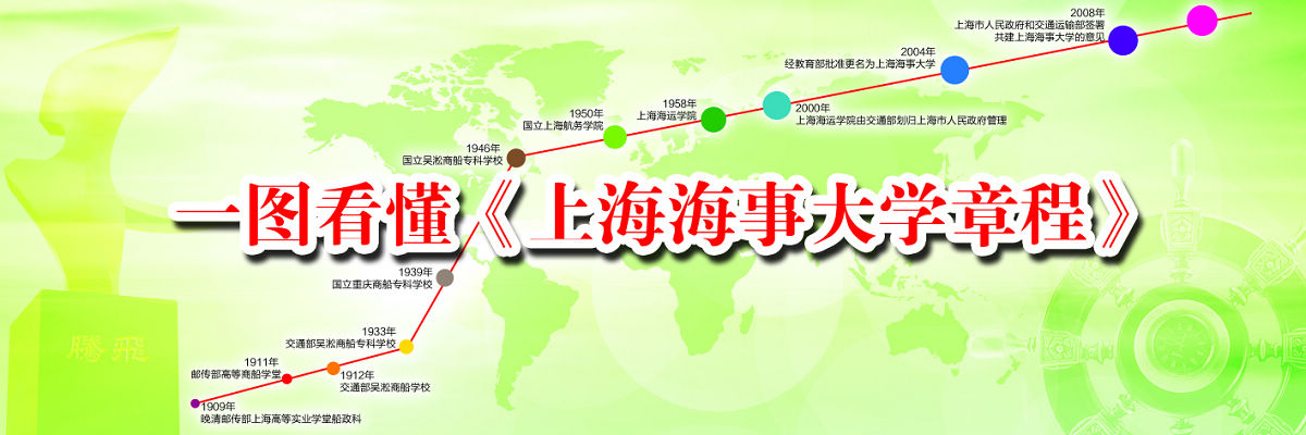 一图看懂《上海海事大学章程》