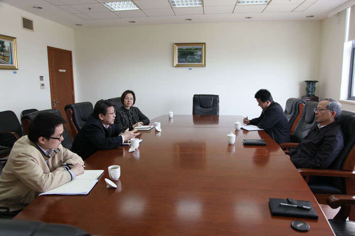 浦东新区统战部部长陈庆善一行来访