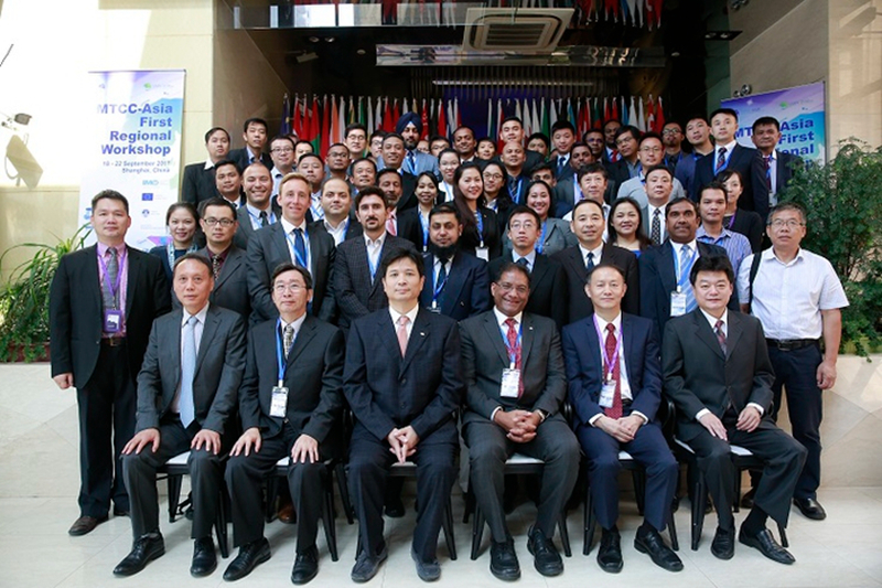 中心首次亚洲区域研讨会与会人员合影