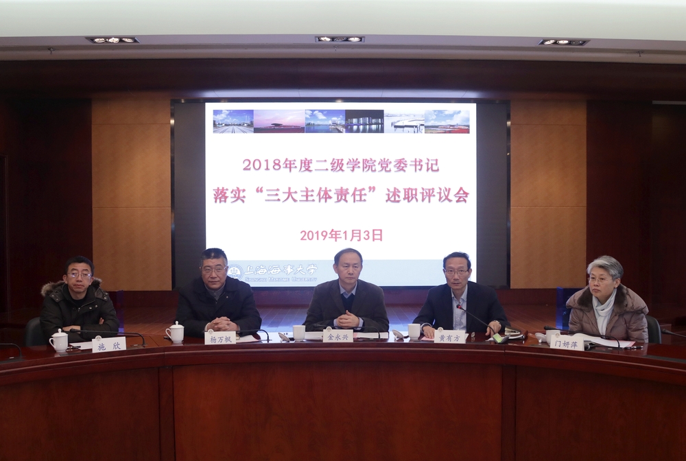 述职评议会会场