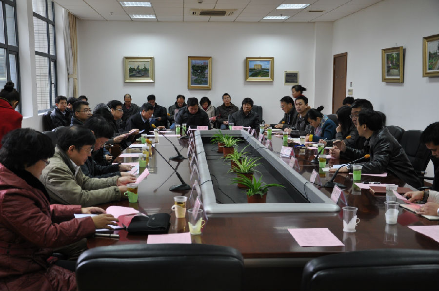 学校组织六个专业达标评估工作