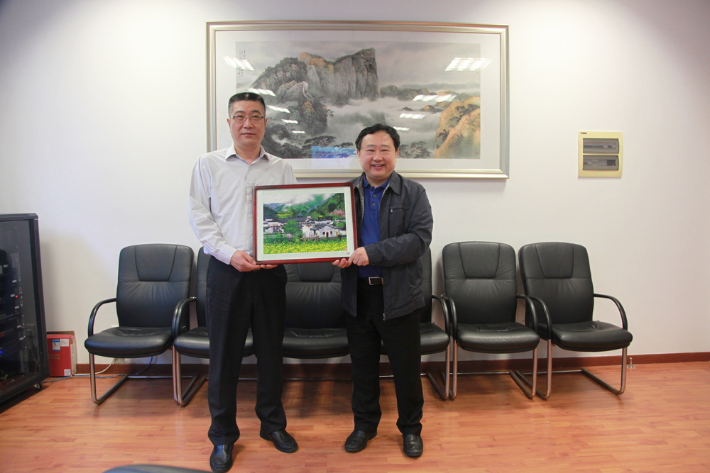 马鞍山市副市长季翔一行来校调研