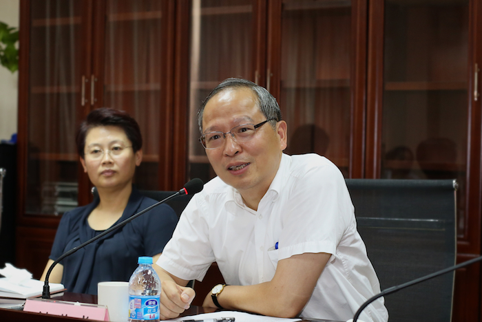 党委书记於世成讲话