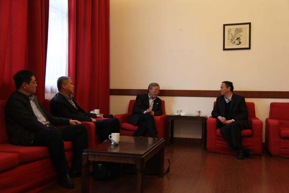 大连海事大学孙培廷副校长来我校交流