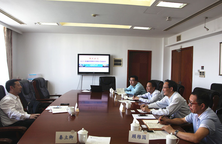 长江三峡通航管理局局长刘亮来校调研