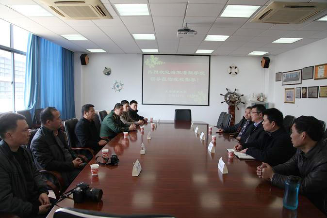 海军潜艇学院石洪波副校长一行来校考察调研