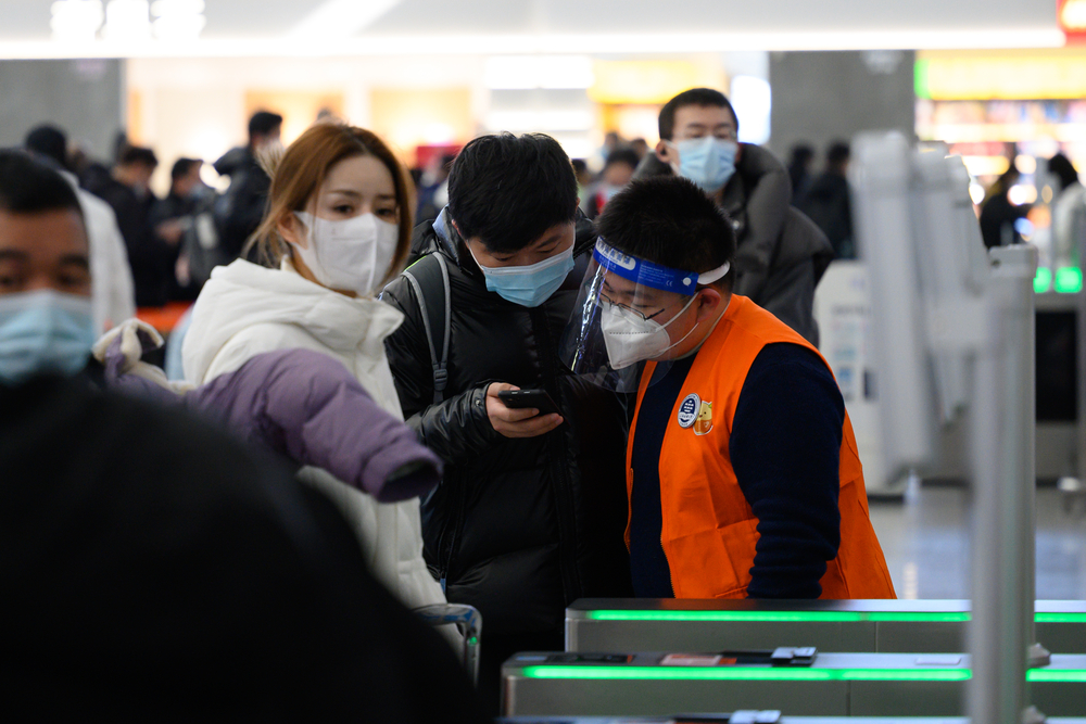 志愿者在岗服务