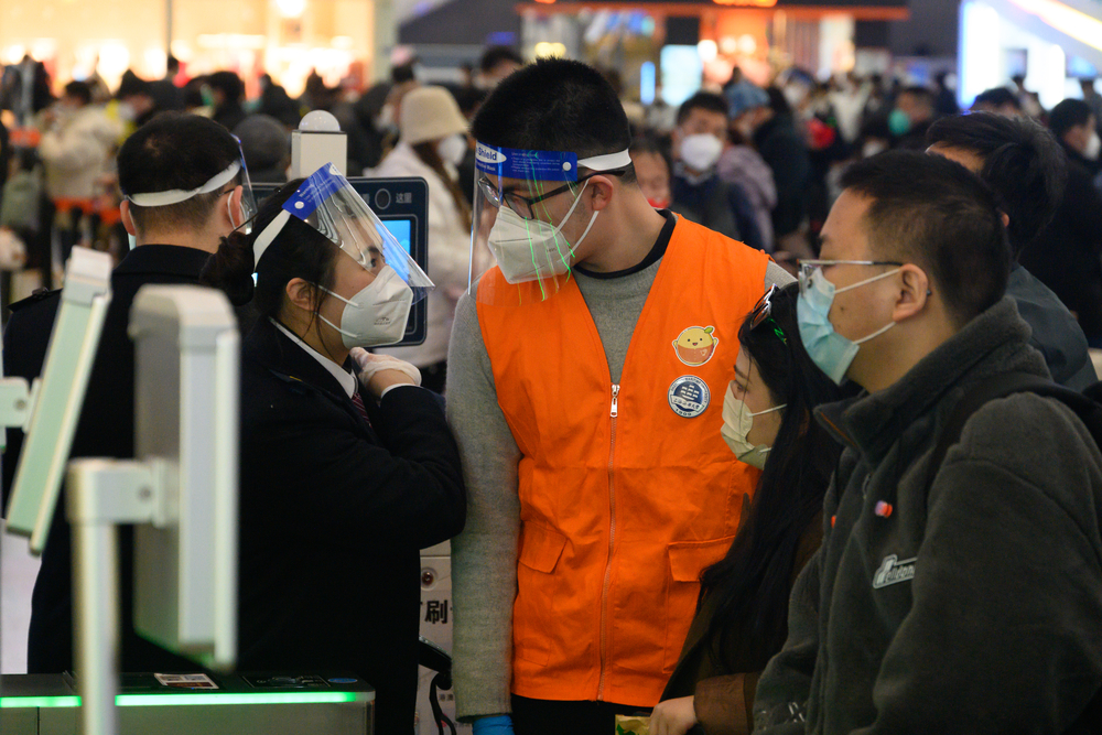 志愿者在岗服务