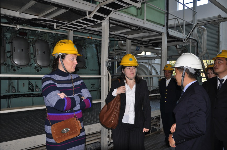 IMO官员考察自动化机舱