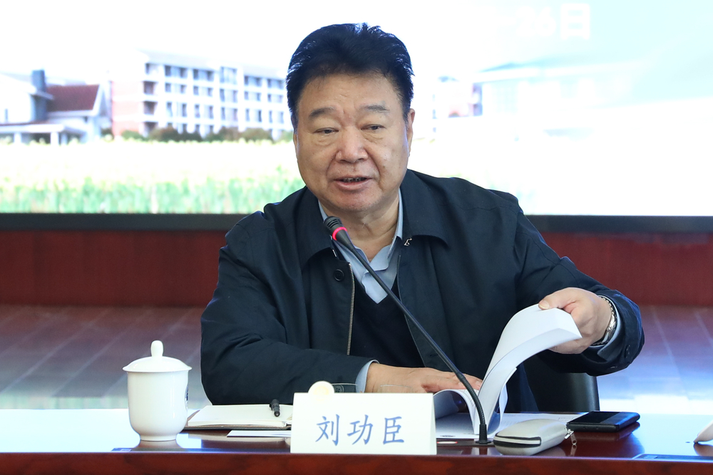 刘功臣组长发言