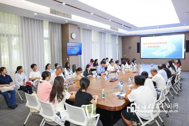 《更路簿》传承人做客上海海事大学 千年航海智慧助力海洋强国建设