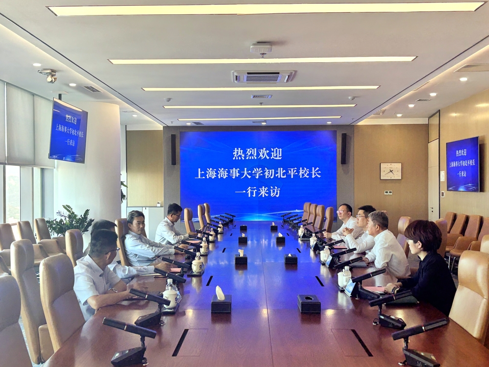 初北平校长走访山东海运股份有限公司