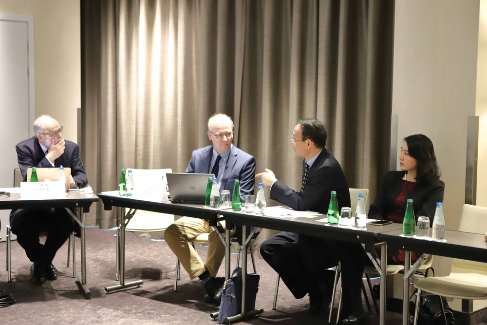 黄有方校长在IAIN主席团会议上发言