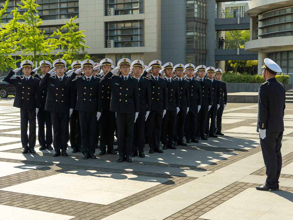 优秀方队队列展示
