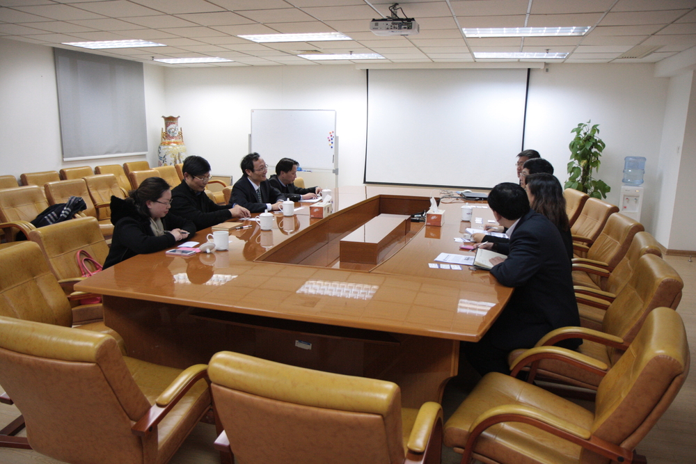 黄有方校长拜访中外运集装箱运输有限公司