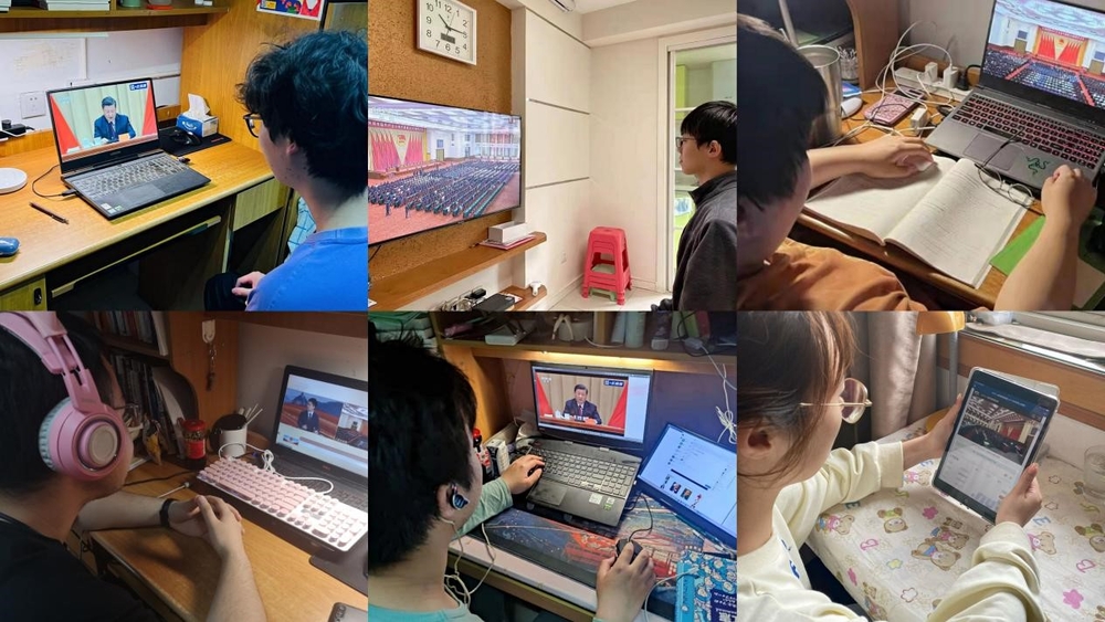 信息工程学院学生认真开展自学