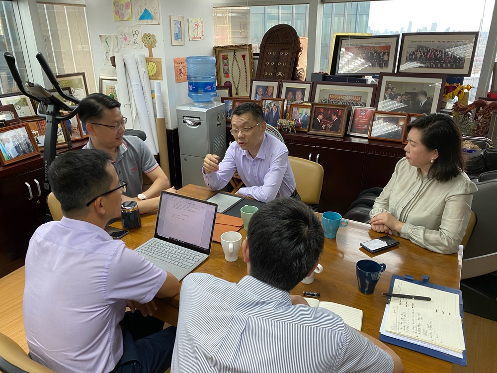 陆靖校长走访校友企业达之路国际控股集团