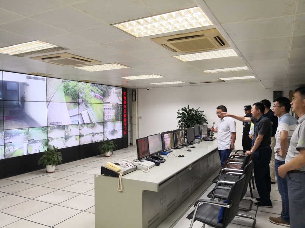 图书馆监控中心演练检查