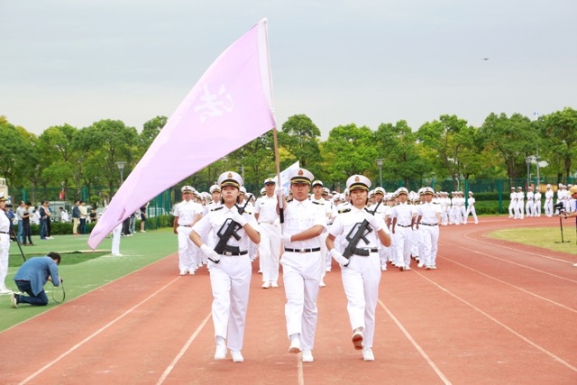 军训汇报分列式