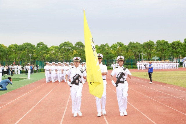 军训汇报分列式