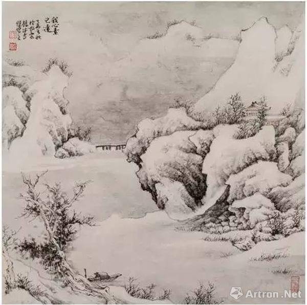 牛孝杰作品 我心素已远