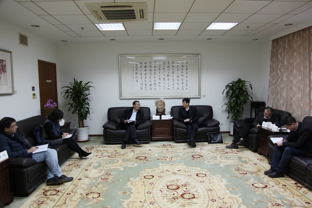 舟山市港航和口岸管理局局长徐全昌一行来访