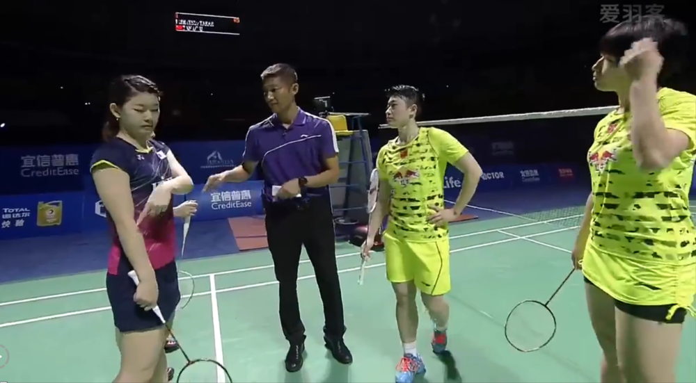 执法女双决赛于洋/唐渊婷（中国）vsTakahashi/Mutstomo（日本）