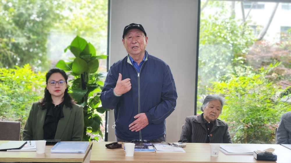 刘同安校友讲话