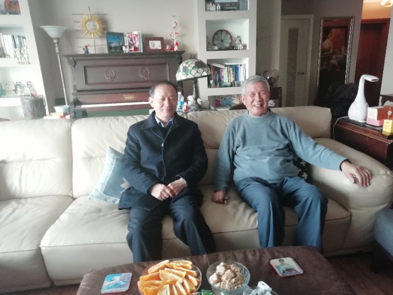 金永兴书记看望慰问老教授