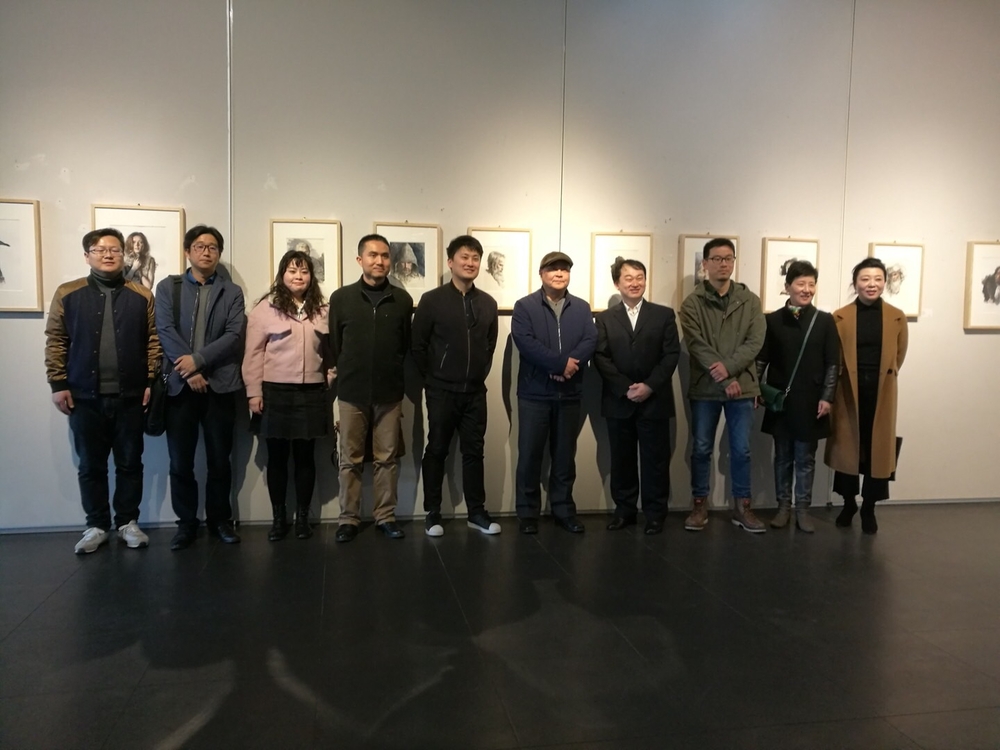 宋智容作品展在上海海事大学艺术馆举办