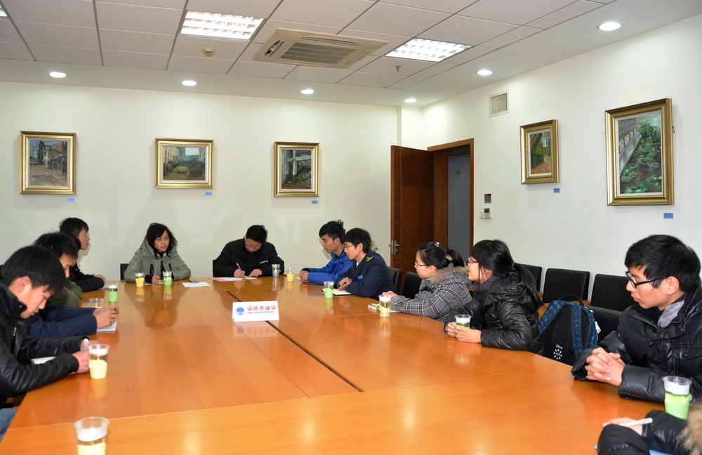 上海市教卫党委系统文明单位考评团来校检查