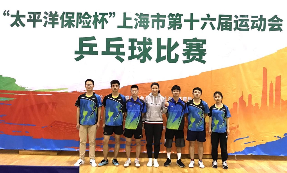 乒乓球校队参赛选手