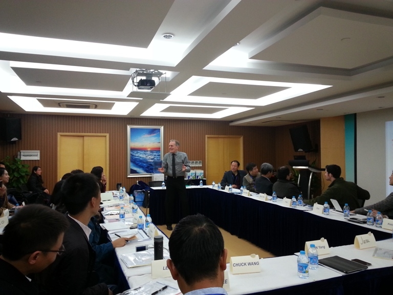 Clive Cole先生授课