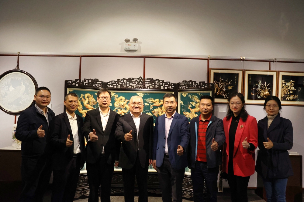 走访广东省广轻控股集团有限公司工美港