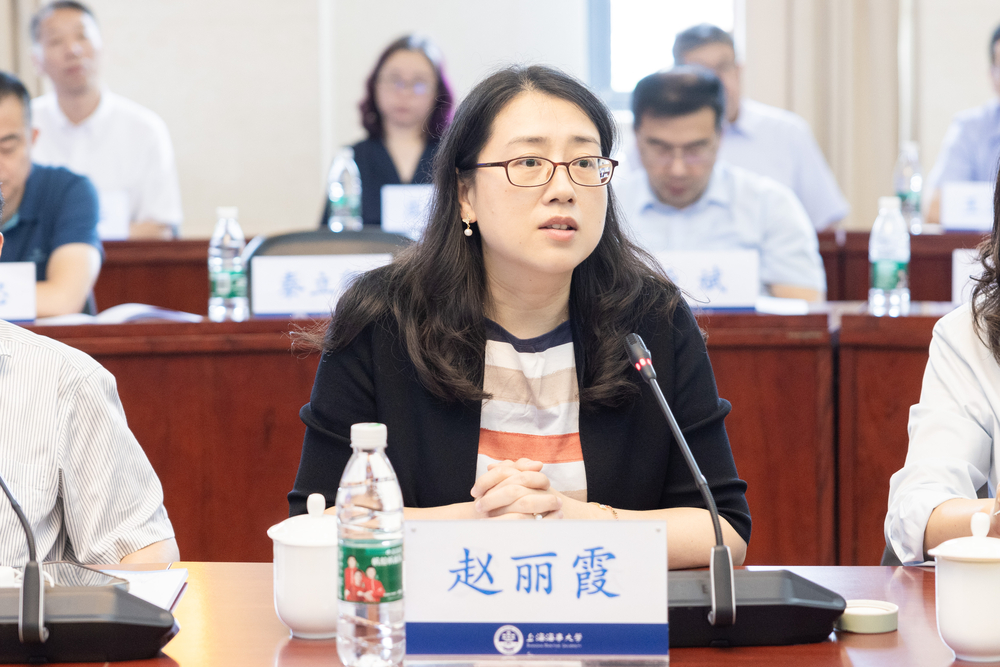 教委督导室副主任赵丽霞讲话