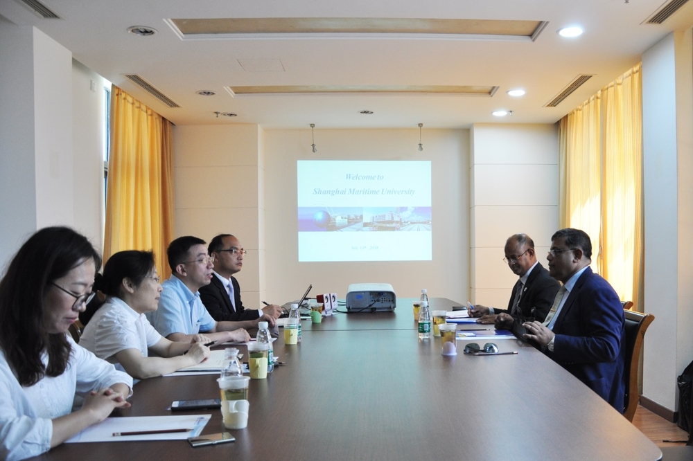 孟加拉谢赫•穆吉布•拉赫曼海事大学校长来访我校