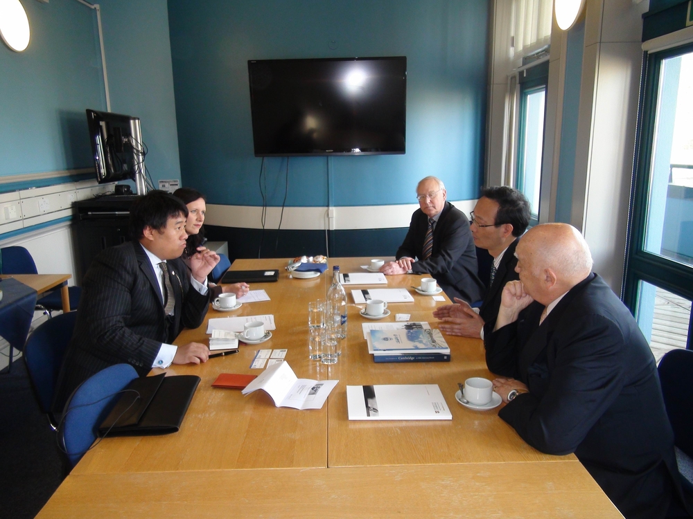 黄有方校长访问剑桥大学Judge商学院等