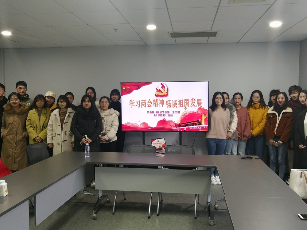 “学习两会精神,畅谈祖国发展”系列主题活动