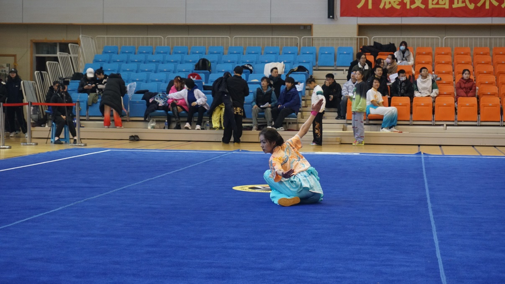 女子长拳： 冯天麒